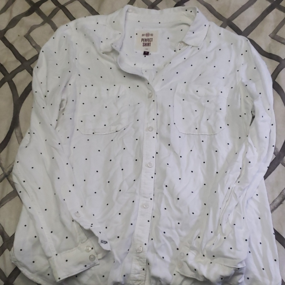 NWOT extra soft button down